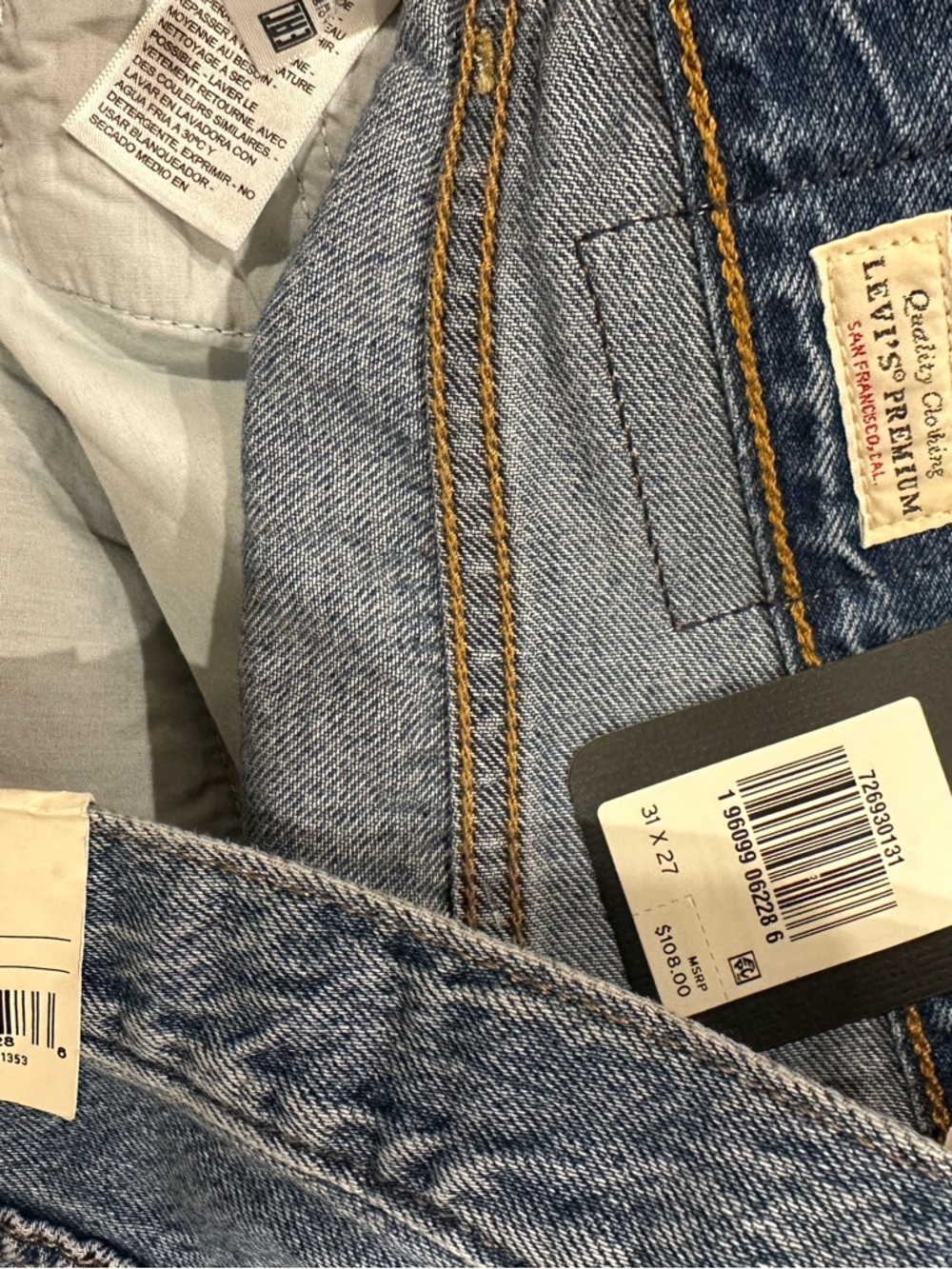Levi’s Women’s Straight Ankle Jeans - Picture 6 of 7